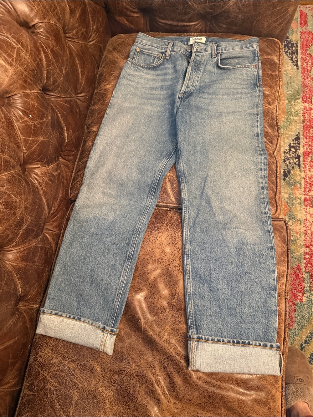 Agolde Light Blue Denim Jeans